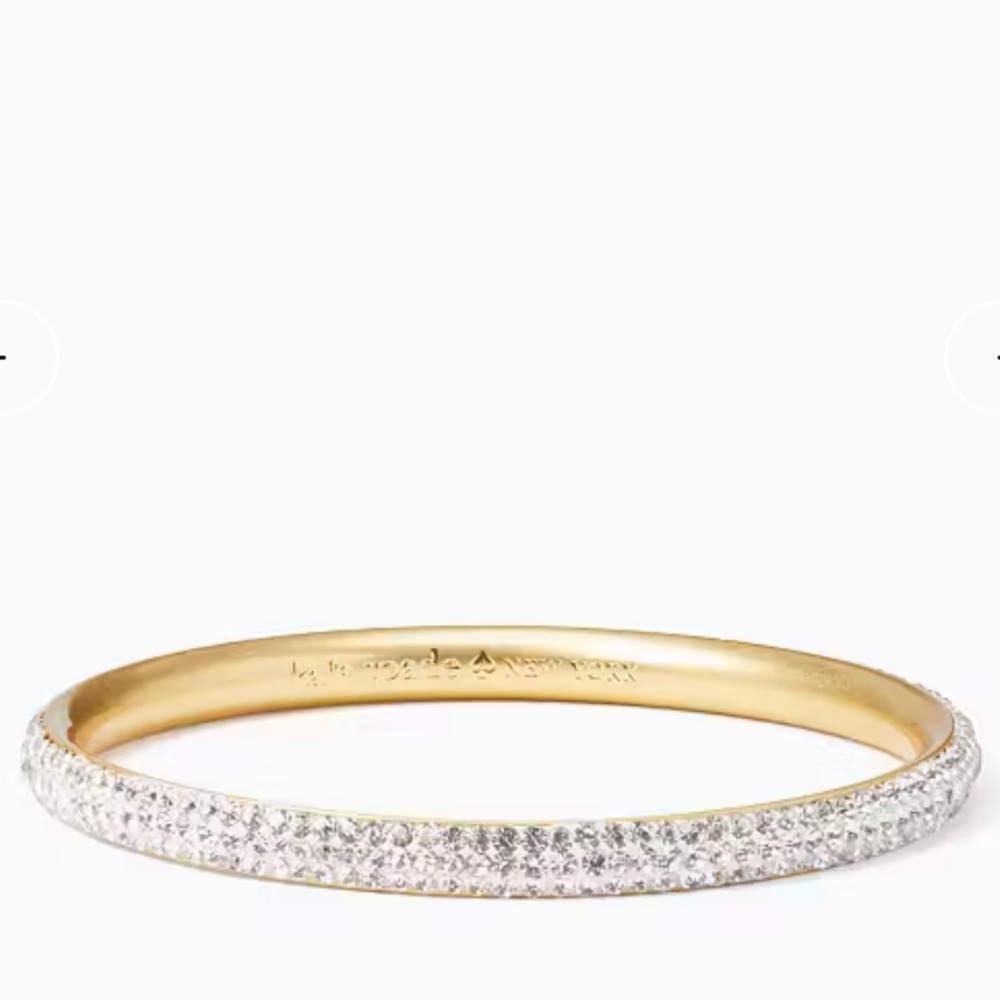 KATE SPADE Razzle Dazzle Gold & Silver Bangle - Picture 1 of 2